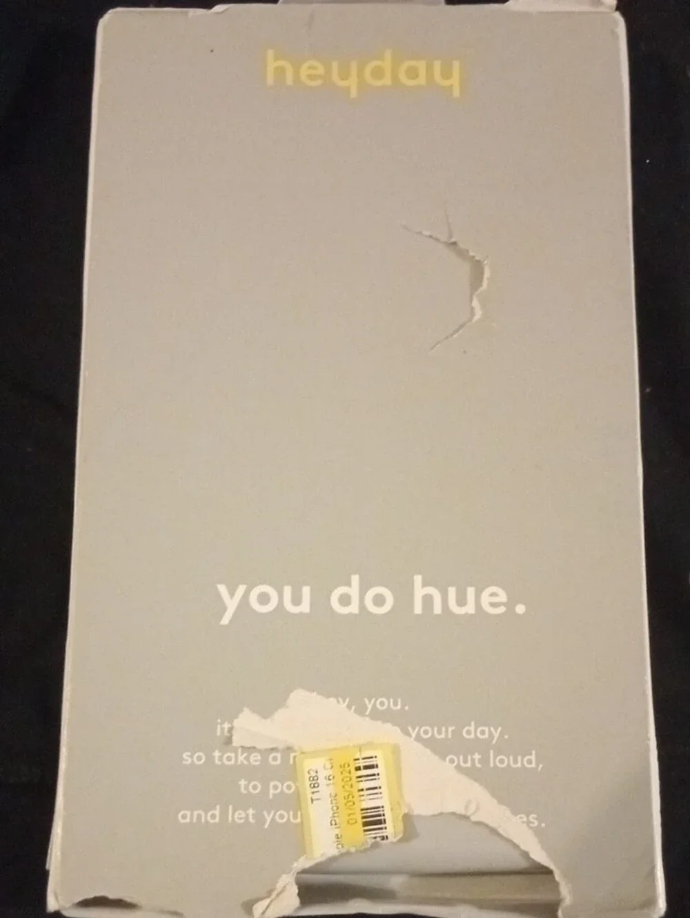heyday Clear Floral MagSafe iPhone 16 Case with Pink & Yellow Flowers